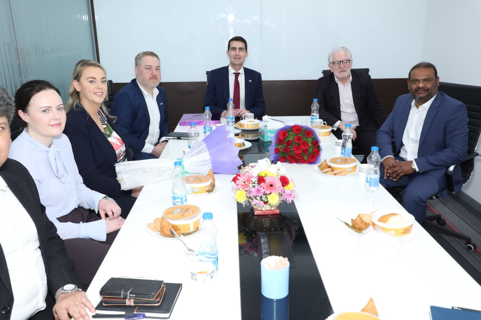 Enterprise Ireland meets the Test Triangle Team in India Enterprise Ireland meets the Test Triangle Team in India